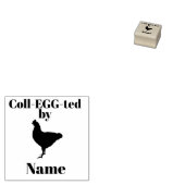 Kinderen eierstempel rubberstempel (Gestempeld)