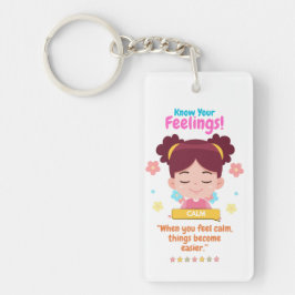 Kinderen Emotie Met Calmte Sleutelhanger