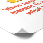 Kinderen Emotie Met Verrast Poster (Hoek)