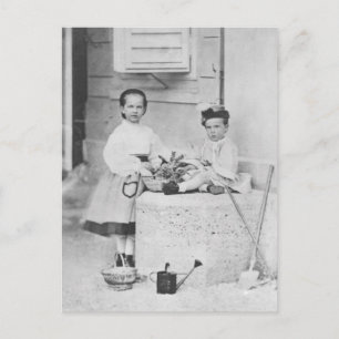 Kinderen Empress Elisabeth, Gisela en Rudolf Briefkaart