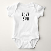 Kinderen en baby's corner - LOVE BUG - Funny Newbo Romper (Voorkant)