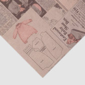  kinderen en collage Shabby Chic Decoupage Tissuepapier (Detail)