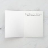 Kinderen en kerstschoolspelen feestdagen kaart (Binnen)