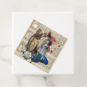  kinderen en kraamkraakbeen bedankjes labels (In situ)