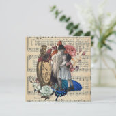  kinderen en kraamkraakbeen kaart (Staand voorkant)