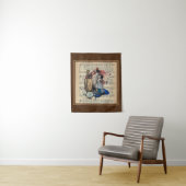 kinderen en kraamkraakbeen wandkleed (In situ)