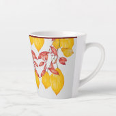 Kinderen en kronkelen op een kleine latte Mok (Rechts)