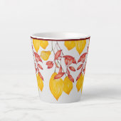 Kinderen en kronkelen op een kleine latte Mok (Voorkant)