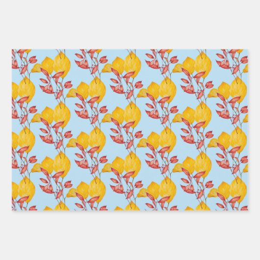 Kinderen en kronkelen op papierverzameling inpakpapier vel (Voorkant 2)