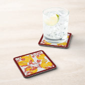 Kinderen en kurkuma op een set Onderzetters van 6 (Rechterzijde)