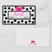  kinderen en mammikaarten contactkaartje (Voorkant / Achterkant)