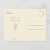 kinderen en moeders die hun kinderen schoppen feestdagenkaart (Achterkant)