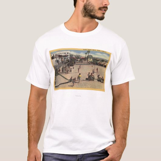 Kinderen en Moms bij het Athletic Beach Venice T-shirt (Voorkant)