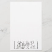 Kinderen en speelgoed  kunst Stationery Briefpapier (Voorkant)