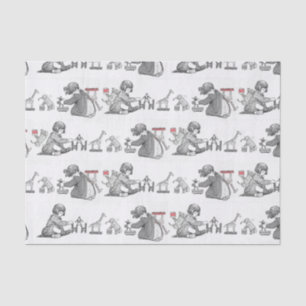  Kinderen en Speelgoed Weefseldocument Tissuepapier