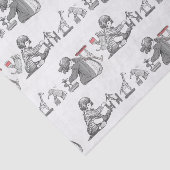 Kinderen en Speelgoed Weefseldocument Tissuepapier (Detail)