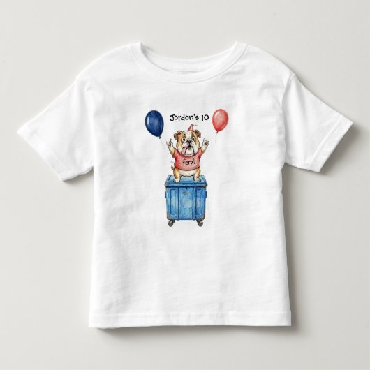 Kinderen Feral T-shirt (Voorkant)