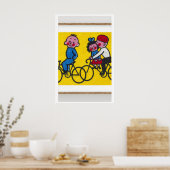 Kinderen Fietsen - Matchbox Print - Esthetische Mu (Keuken)