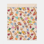 Kinderen Fleece Deken (Voorkant)