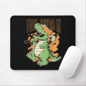 Kinderen Fore Squad T-rex Dinosaur Golf Speler Gra Muismat (Met muis)