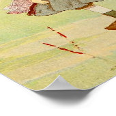 "Kinderen"  Franse illustratie Poster (Hoek)