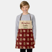 Kinderen Fun Holiday Cookie Bakken All Over Print Schort (Gedragen)
