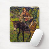 Kinderen gaan naar de markt (door John Lee) Muismat (Met muis)