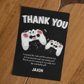 Kinderen Gamen Bedankkaart