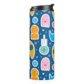 Kinderen Gamers Blue Video Game Playstation Patroo Thermosbeker (Gedraaid links)