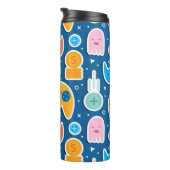 Kinderen Gamers Blue Video Game Playstation Patroo Thermosbeker (Geroteerd rechts)