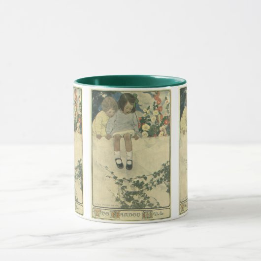  kinderen, Garden Wall Jessie Willcox Smith Mok (Midden)