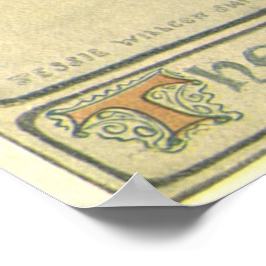 kinderen, Garden Wall Jessie Willcox Smith Poster (Hoek)