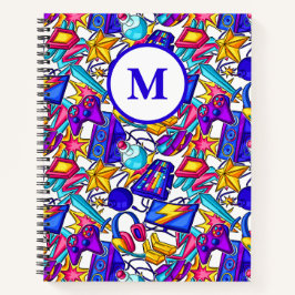 Kinderen Geborduurde Strip Game Artikelen Patroon Notitieboek