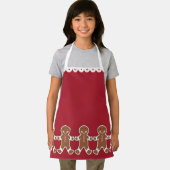 Kinderen Gebruine Kerst Apron Schort (Insitu)