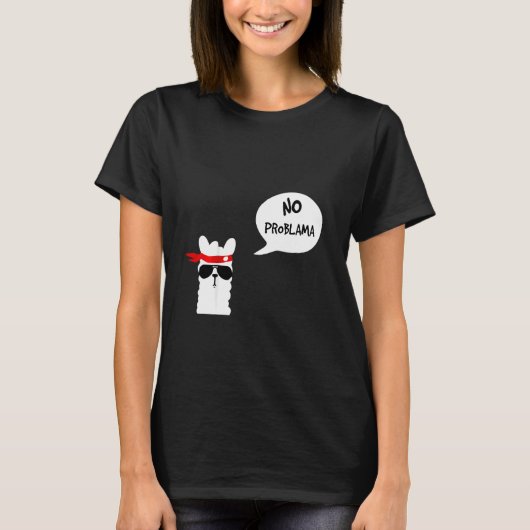 Kinderen Geen Problama lama 7 T-shirt (Voorkant)