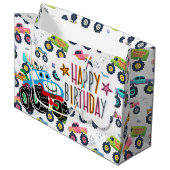 Kinderen Gefeliciteerd Verjaardag  Groot Cadeauzakje (Voorkant Gekanteld)