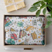 Kinderen Gefeliciteerd Verjaardag Tissuepapier (Geschenk)