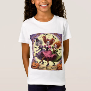 Kinderen Gekke heksen T Shirt Halloween