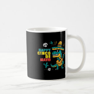 Kinderen Gelukkig Cinco De Mayo Dino Trex Cinco De Koffiemok
