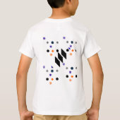 Kinderen geometrisch leuke T-shirt (Achterkant)