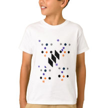 Kinderen geometrisch leuke T-shirt