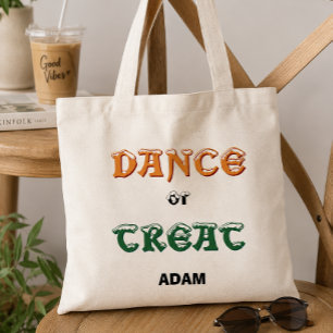 Kinderen Gepersonaliseerde Halloween Trick or Trea Tote Bag