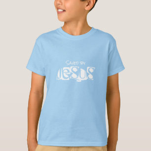 Kinderen gered door JESUS T-shirt