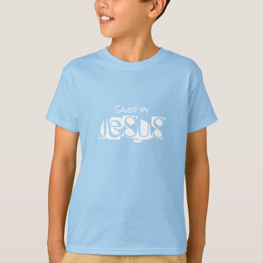 Kinderen gered door JESUS T-shirt (Voorkant)