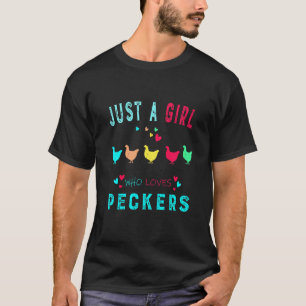 Kinderen gewoon een meisje dat van snavels houdt C T-shirt