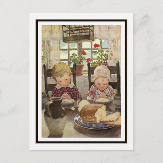 Kinderen Gezegde Grace van Jessie Willcox Smith Briefkaart (Voorkant)