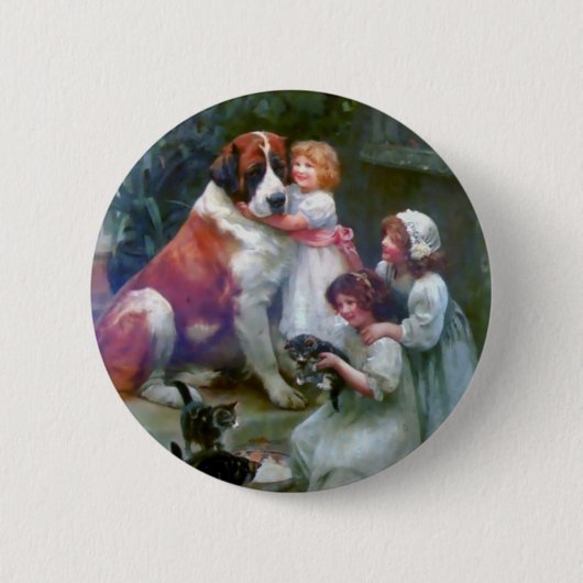 Kinderen Gezelschapsratten Ronde Button 5,7 Cm (Voorkant)