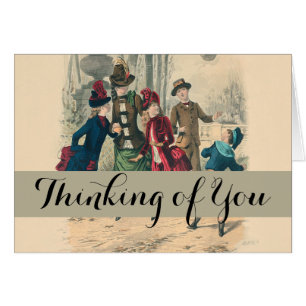 Kinderen Gezin Antiek Victoriaans Kind