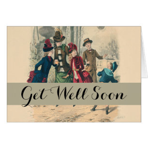 Kinderen Gezin Antiek Victoriaans Kind