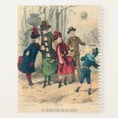 Kinderen Gezin Antiek Victoriaans Kind Planner (Achterkant)